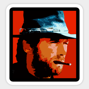 clint eastwood Sticker